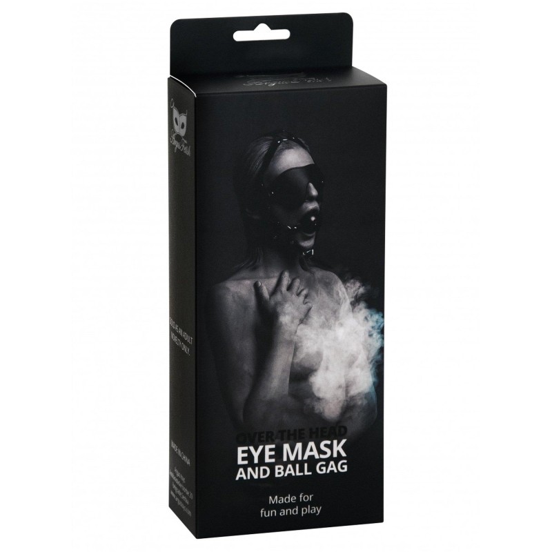 Maska-Eye Mask With Ball Gag